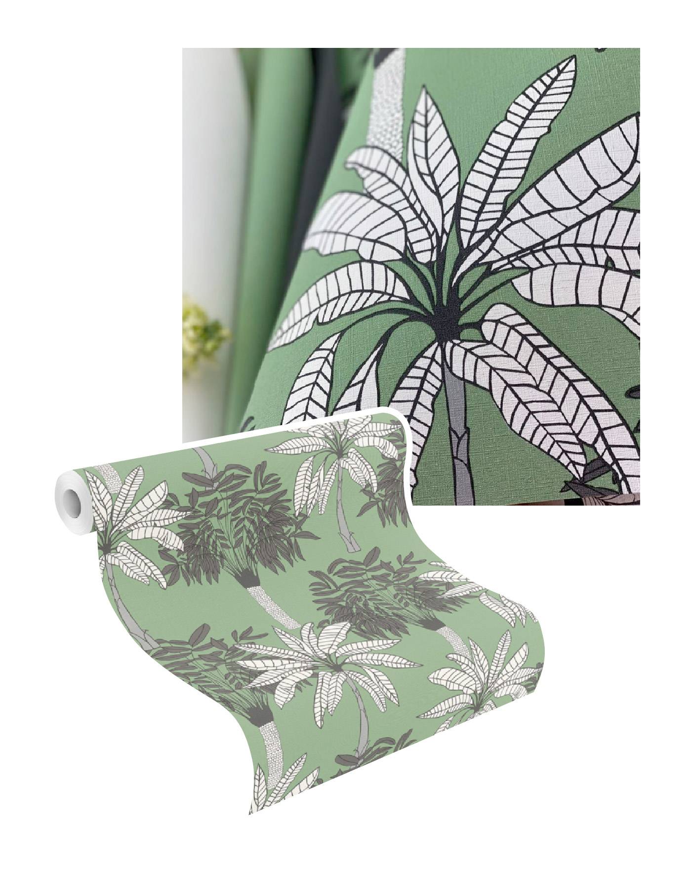 Tropical Wallpaper design